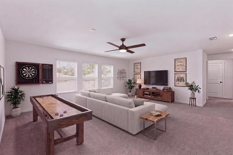 Furnished interior view inside a new home in Avalon West, Spring Hill (Image 21).