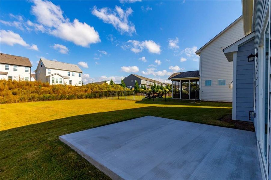 Exterior details and patio area of a home in , Hoschton (Image 22). Exterior details and patio area of a home in , Hoschton (Image 22).