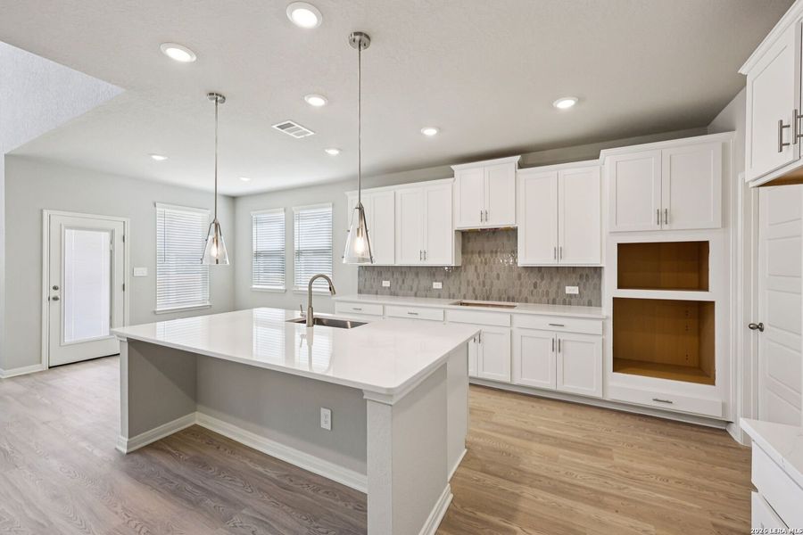 Furnished interior view inside a new home in Fox Falls, Boerne (Image 21).
