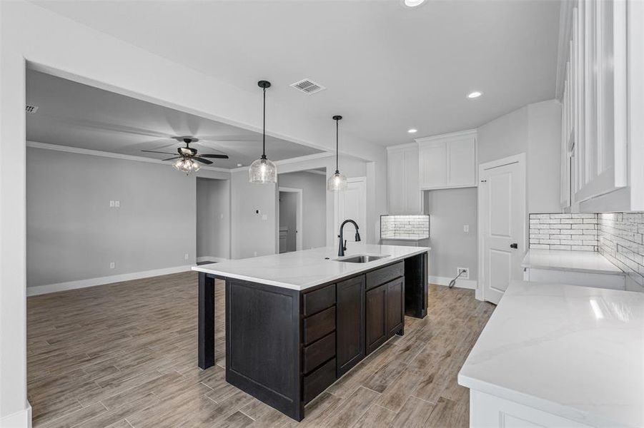 Furnished interior view inside a new home in , Millsap (Image 5).