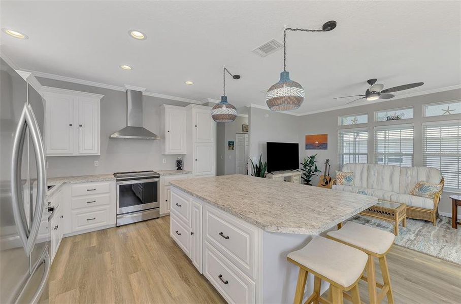 Furnished interior view inside a new home in , Venice (Image 8).