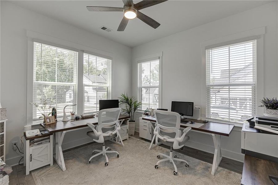 Furnished interior view inside a new home in , Cumming (Image 13).
