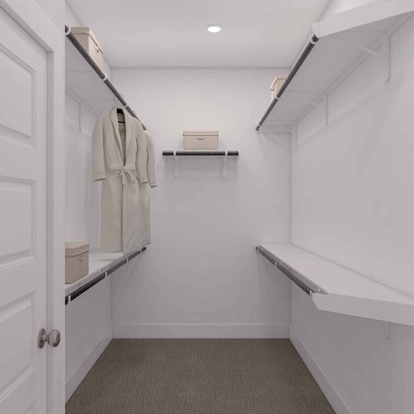 Spacious, unfurnished interior of a new home in Woodson’s Reserve 45′, Spring (Image 19).