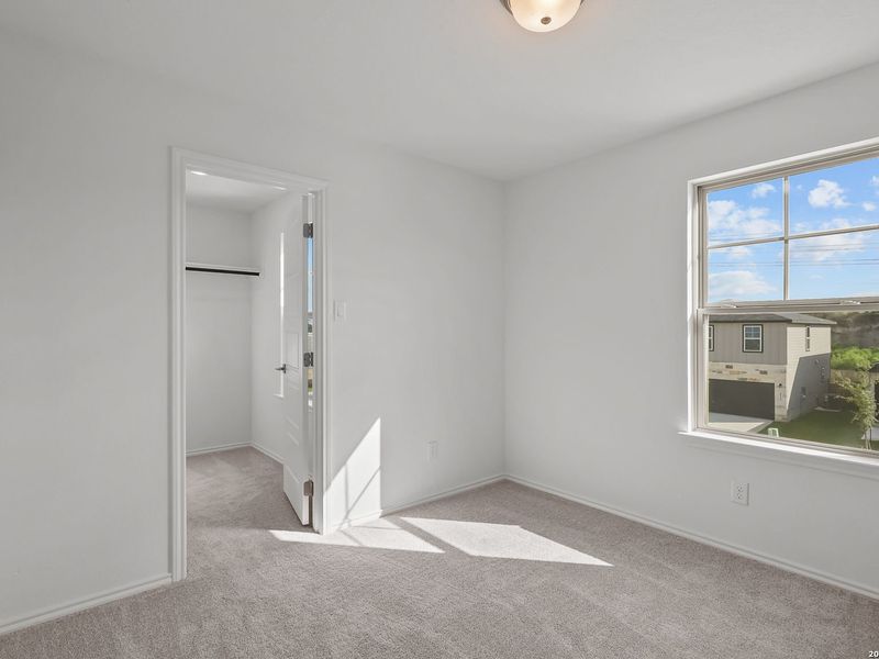 Spacious, unfurnished interior of a new home in Agave, San Antonio (Image 29). Spacious, unfurnished interior of a new home in Agave, San Antonio (Image 29).