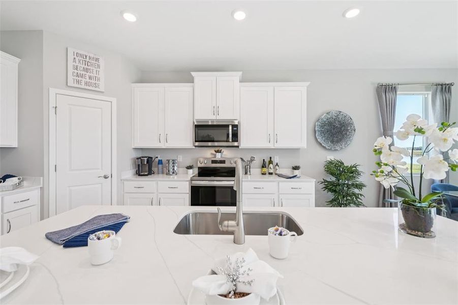 Furnished interior view inside a new home in , Punta Gorda (Image 11).