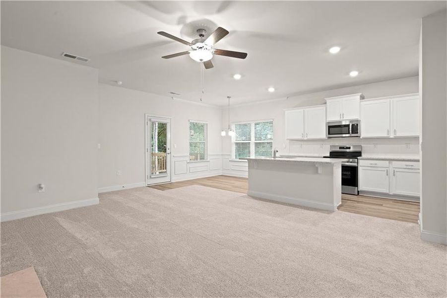 Spacious, unfurnished interior of a new home in Canterbury Villas, Carrollton (Image 12). Spacious, unfurnished interior of a new home in Canterbury Villas, Carrollton (Image 12).