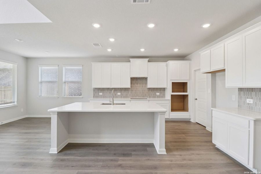 Furnished interior view inside a new home in Fox Falls, Boerne (Image 15). Furnished interior view inside a new home in Fox Falls, Boerne (Image 15).
