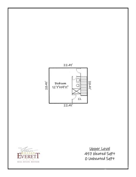 Floor Plan Upper Level Floor Plan Upper Level