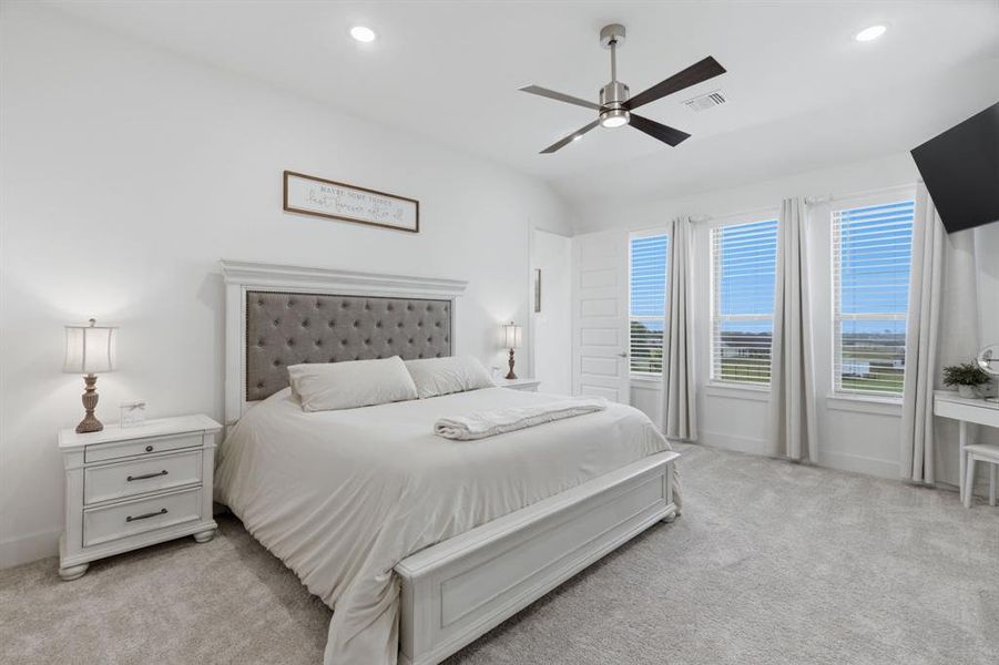 Furnished interior view inside a new home in Gatlin Ranch, Springtown (Image 25).