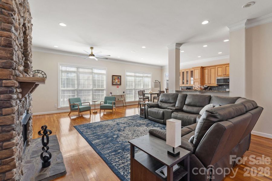 Furnished interior view inside a new home in , Summerfield (Image 19).