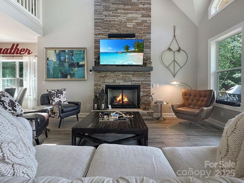 Furnished interior view inside a new home in , Bryson City (Image 12).