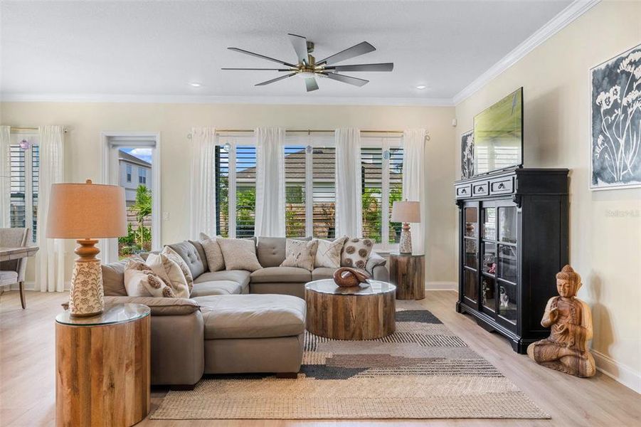 Furnished interior view inside a new home in , St. Cloud (Image 35).