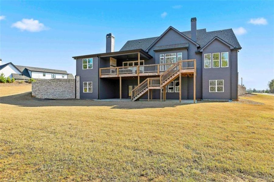 Exterior details and patio area of a home in , Newnan (Image 36).