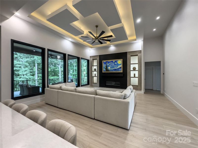 Furnished interior view inside a new home in , Hickory (Image 30).