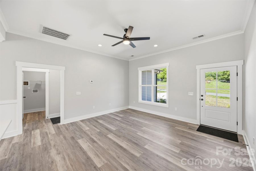 Spacious, unfurnished interior of a new home in , Albemarle (Image 15).