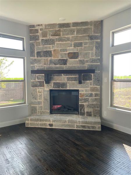 Furnished interior view inside a new home in Mercer Meadows, Royse City (Image 5). Furnished interior view inside a new home in Mercer Meadows, Royse City (Image 5).
