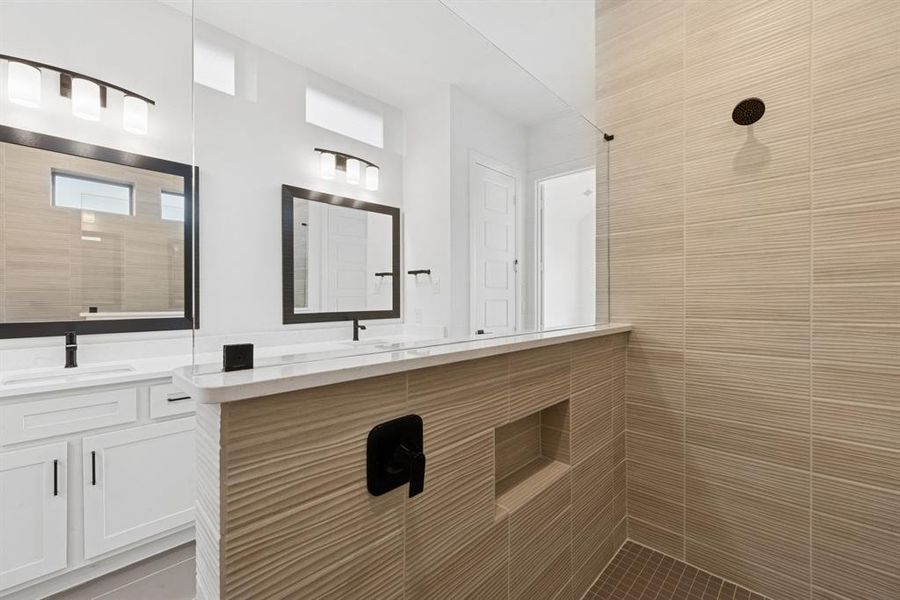 Furnished interior view inside a new home in South Pointe Cottage Series, Mansfield (Image 12). Furnished interior view inside a new home in South Pointe Cottage Series, Mansfield (Image 12).