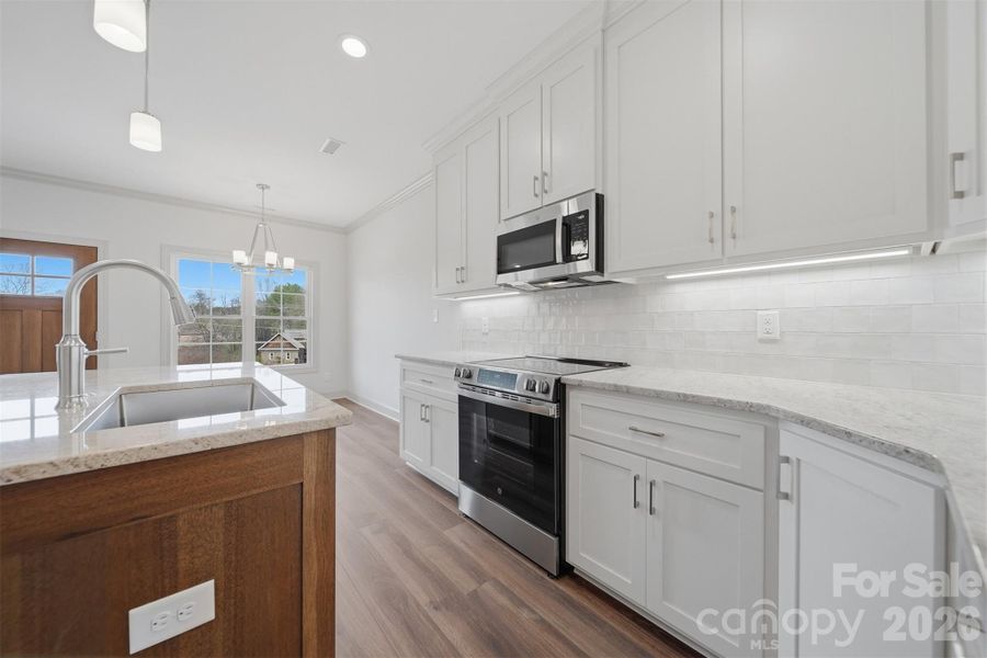 Furnished interior view inside a new home in , Hickory (Image 5). Furnished interior view inside a new home in , Hickory (Image 5).