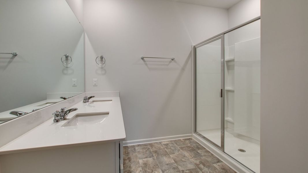 Furnished interior view inside a new home in The Parks, White House (Image 28).