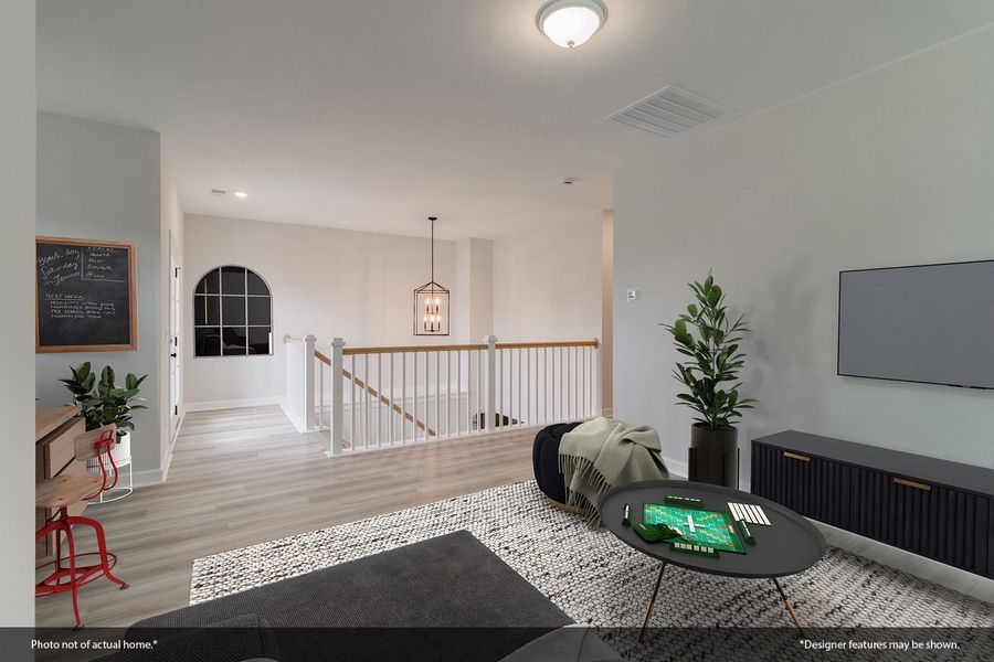 Furnished interior view inside a new home in Rogers Spring, Graham (Image 11).