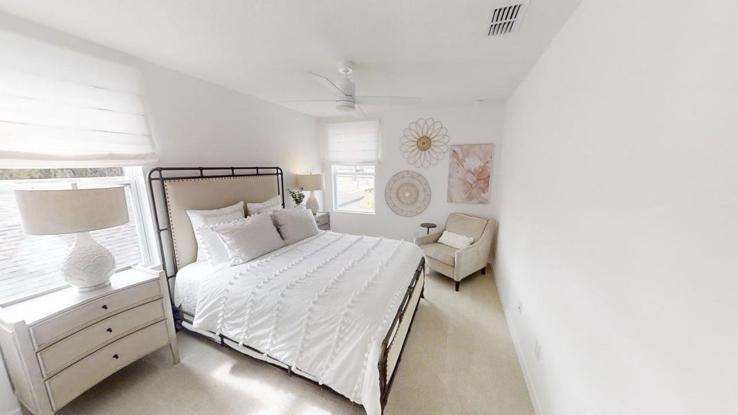 Furnished interior in a model home at Ellington Classical in St. Cloud (Image 7).