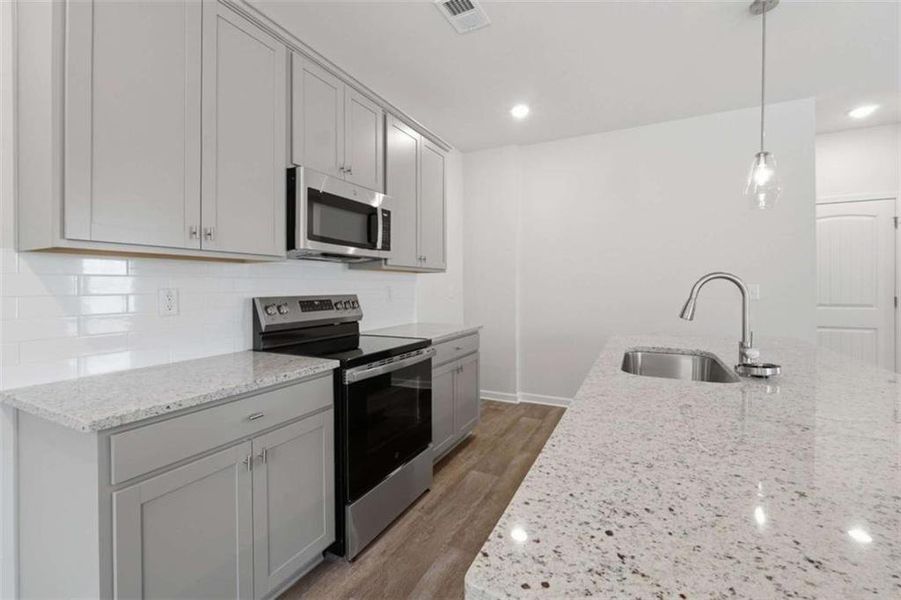 Furnished interior view inside a new home in Parkway James, Snellville (Image 11).