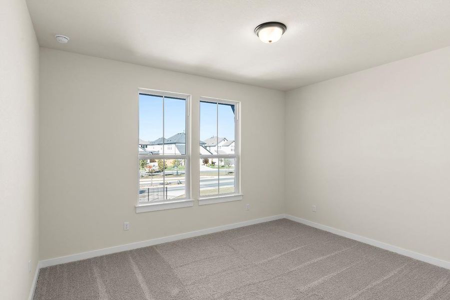 Spacious, unfurnished interior of a new home in Terrace Collection at Heritage, Dripping Springs (Image 20). Spacious, unfurnished interior of a new home in Terrace Collection at Heritage, Dripping Springs (Image 20).