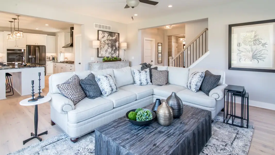 Representative furnished interior of a home built from the The Chesterfield by Norfolk Homes in Valleys, Jackson (Image 37).