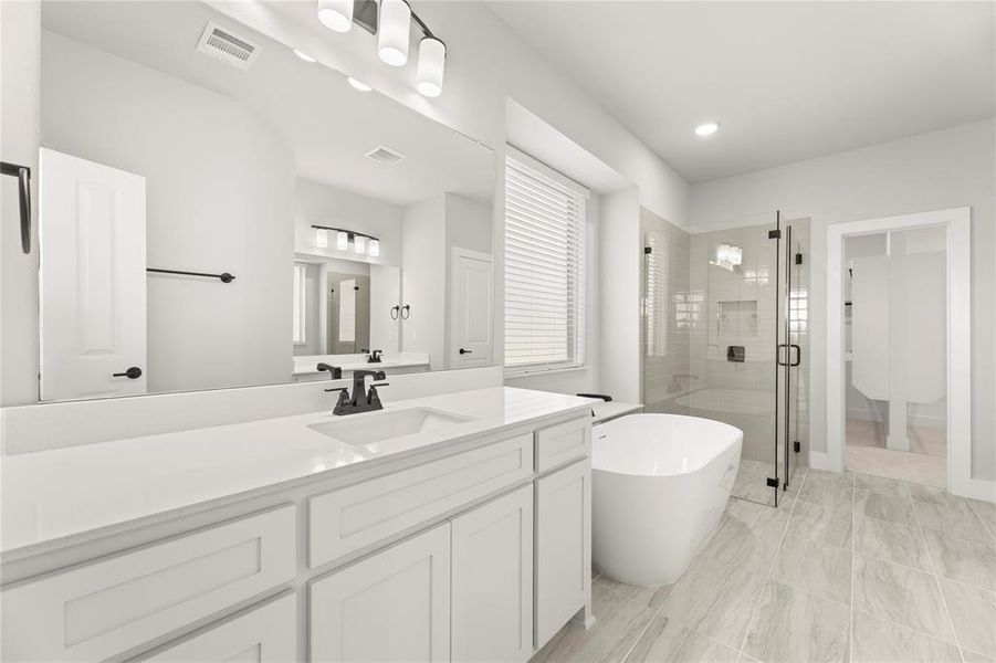 Furnished interior view inside a new home in Brookfield, Melissa (Image 8). Furnished interior view inside a new home in Brookfield, Melissa (Image 8).