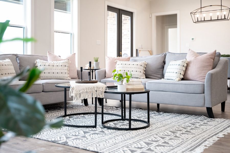 Representative furnished interior of a home built from the The Lydia by Reece Homes in Traditions, Bryan (Image 16).