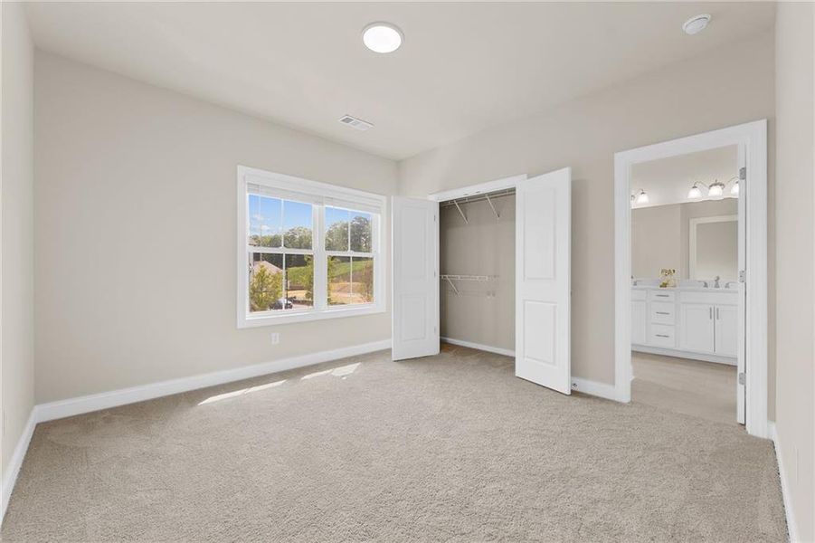 Spacious, unfurnished interior of a new home in Palisades Single Family, Cumming (Image 23). Spacious, unfurnished interior of a new home in Palisades Single Family, Cumming (Image 23).