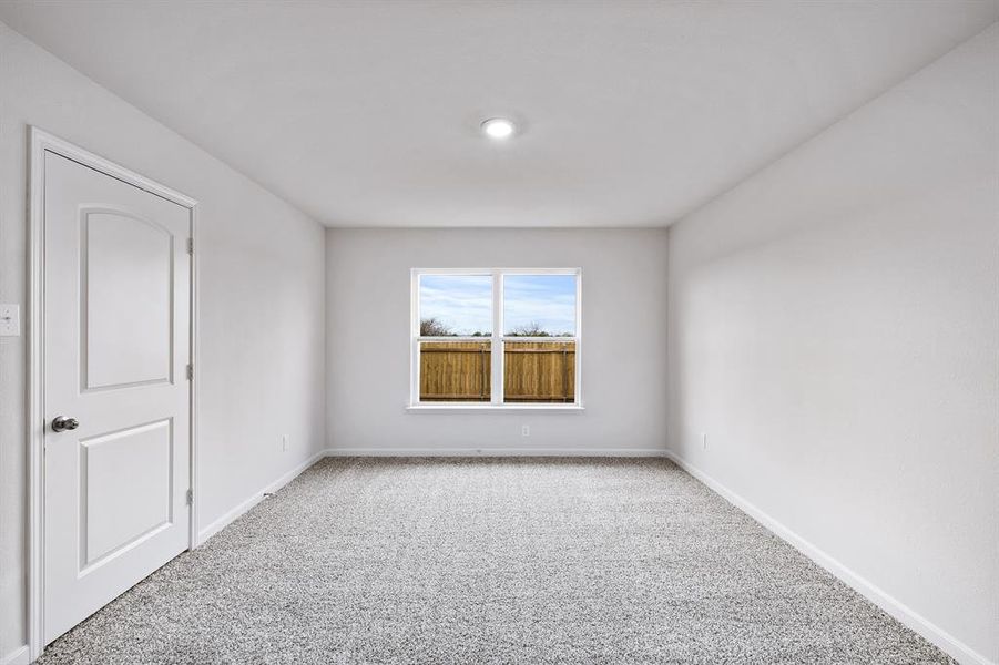 Unfurnished room featuring carpet floors