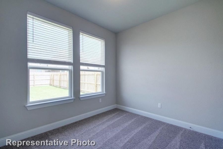Representative unfurnished interior of a home built from the Harvest Ridge 1950 by Brohn Homes in Harvest Ridge, Elgin (Image 9).