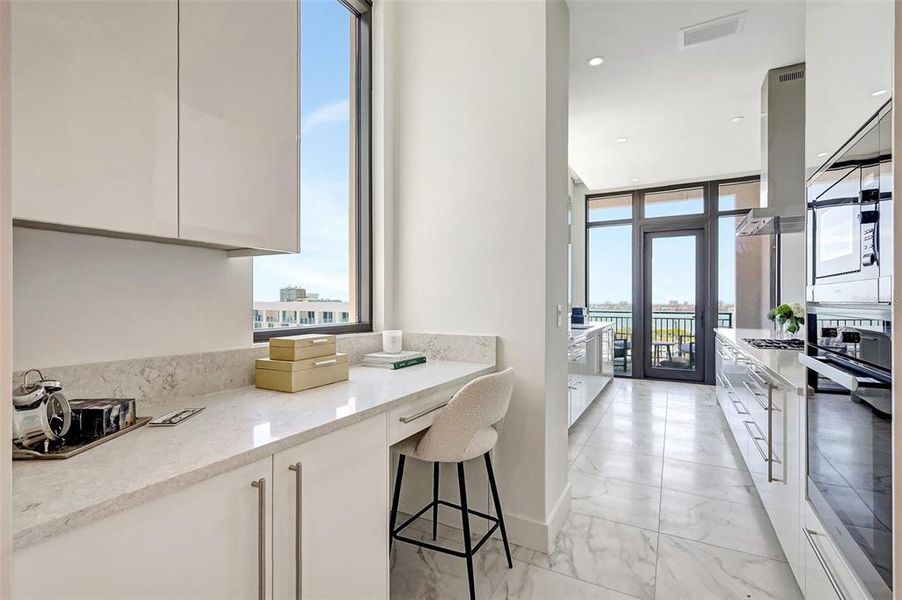 Furnished interior view inside a new home in , Sarasota (Image 3).