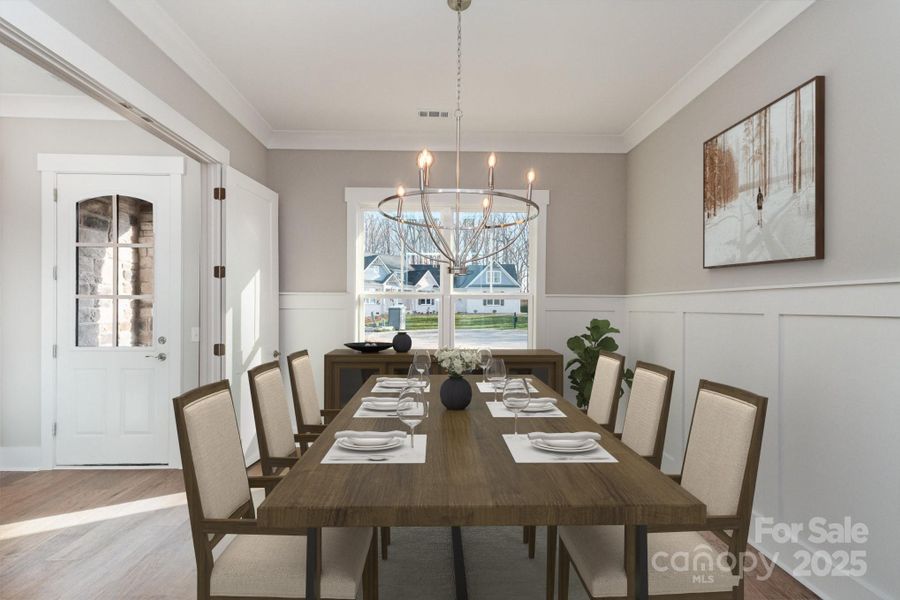 Formal Dining Room (Staged)