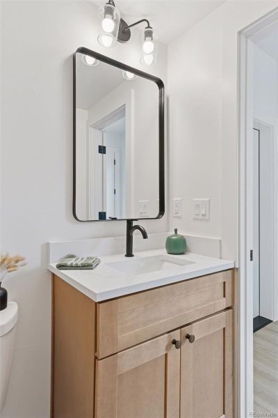 Furnished interior view inside a new home in , Denver (Image 11).