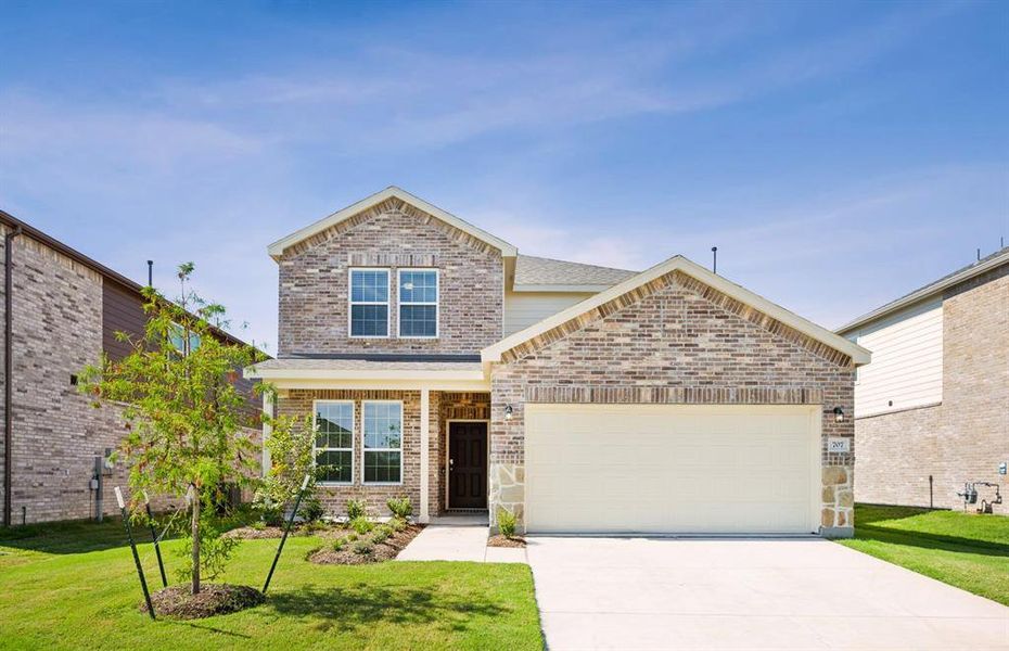 NEW CONSTRUCTION: Beautiful two-story home available at whitewing Trails in Princeton.