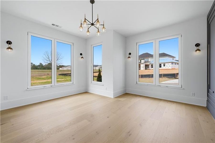 Spacious, unfurnished interior of a new home in , Buford (Image 39).