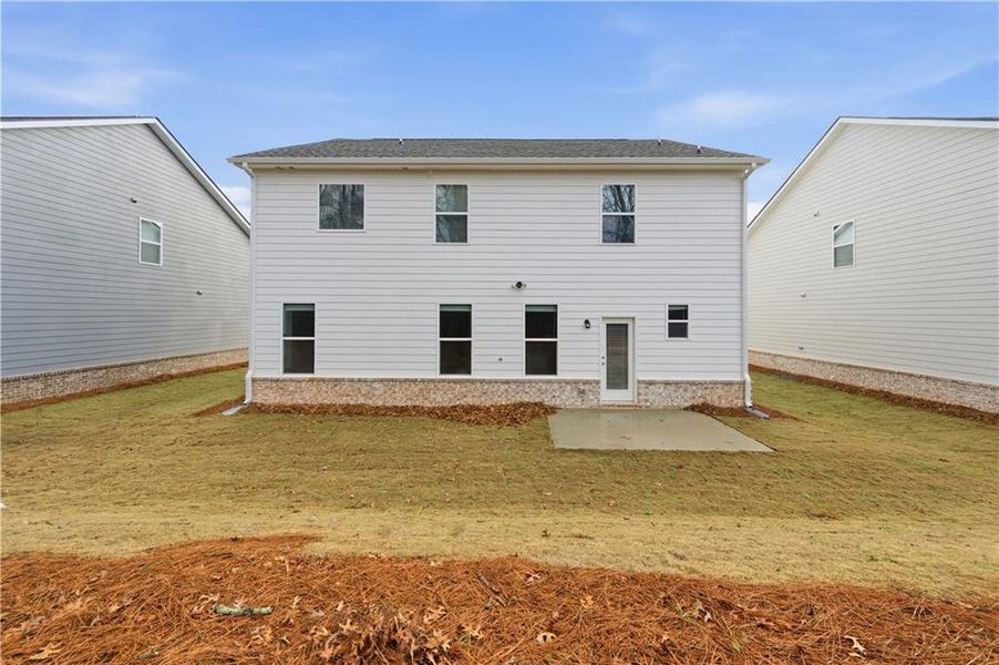 Exterior details and patio area of a home in Westminster, Covington (Image 4).