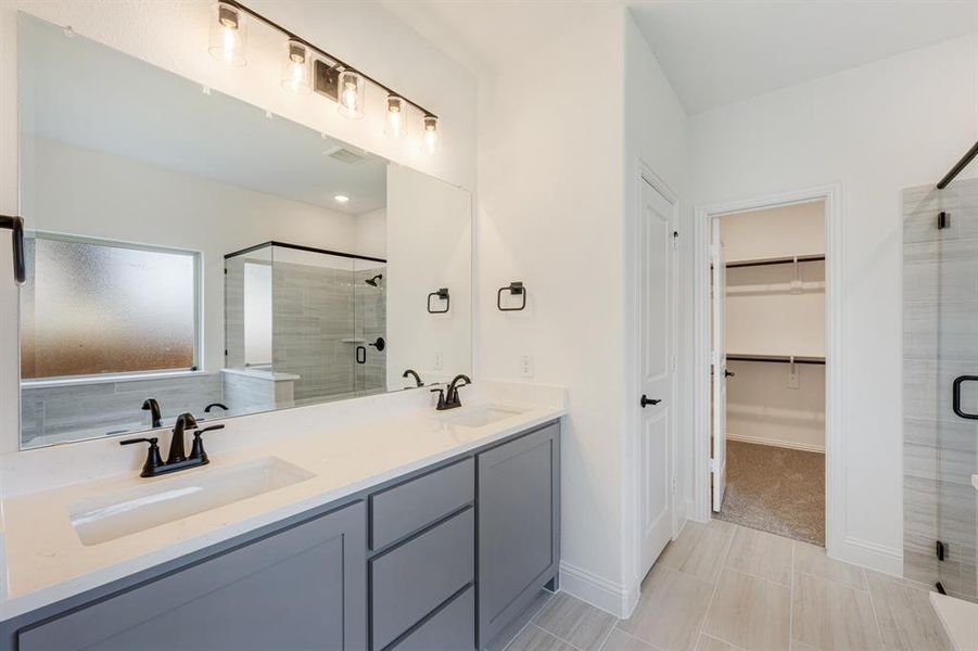 Furnished interior view inside a new home in Trees Farm, DeSoto (Image 11). Furnished interior view inside a new home in Trees Farm, DeSoto (Image 11).