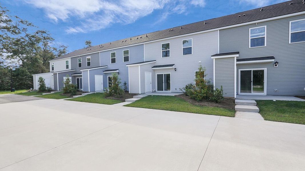 Exterior details and patio area of a home in Garbon Fields, Summerville (Image 22). Exterior details and patio area of a home in Garbon Fields, Summerville (Image 22).
