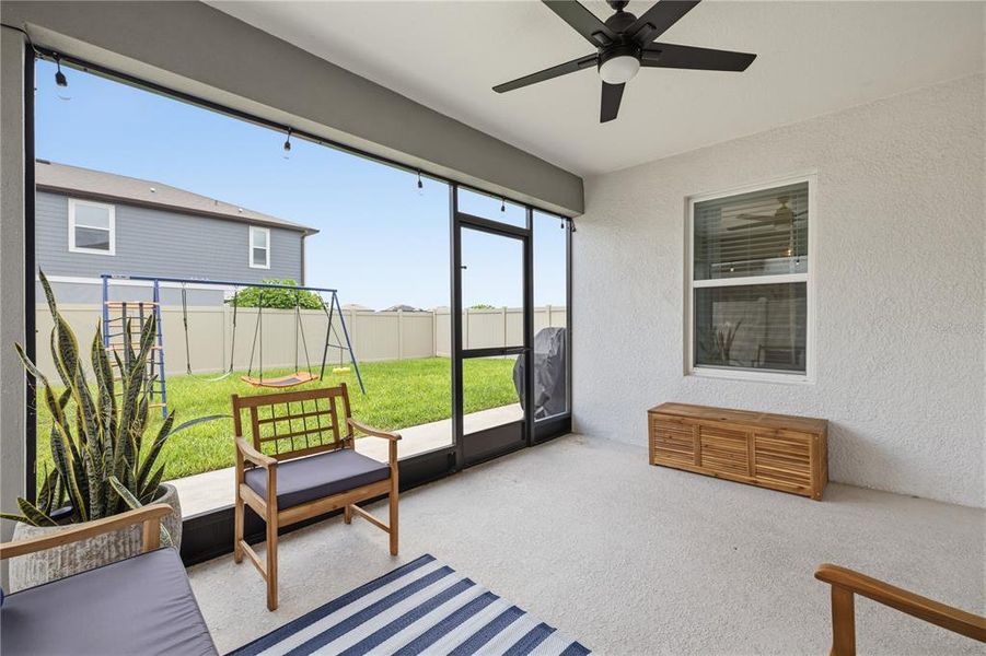 Exterior details and patio area of a home in , Land O' Lakes (Image 3). Exterior details and patio area of a home in , Land O' Lakes (Image 3).
