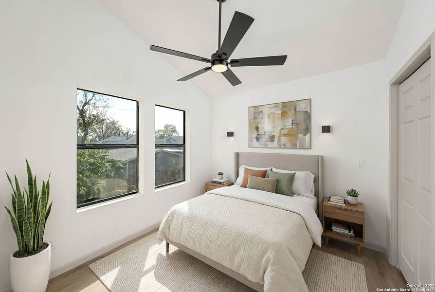 Furnished interior view inside a new home in , San Antonio (Image 12).