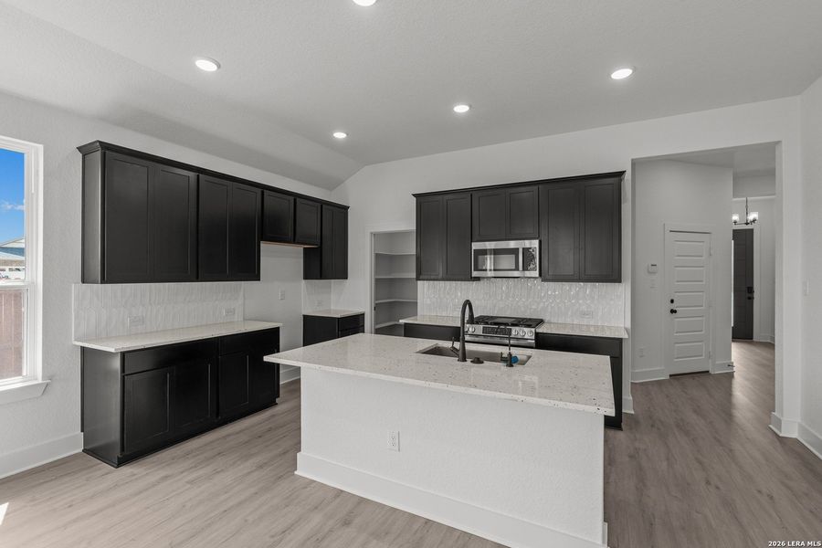 Furnished interior view inside a new home in Stillwater Ranch, San Antonio (Image 11). Furnished interior view inside a new home in Stillwater Ranch, San Antonio (Image 11).