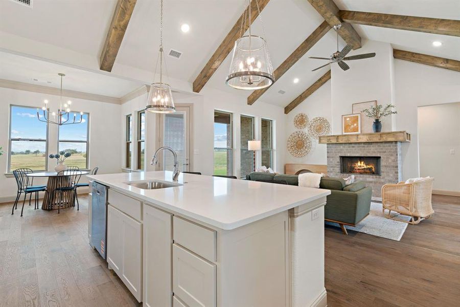 Furnished interior view inside a new home in , Decatur (Image 18). Furnished interior view inside a new home in , Decatur (Image 18).