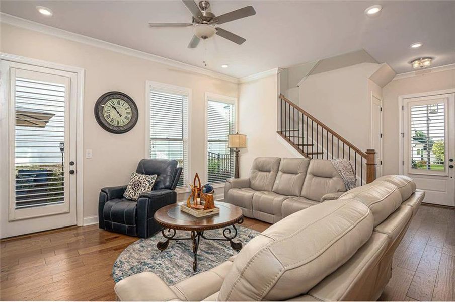 Furnished interior view inside a new home in Idylwilde, Canton (Image 35).