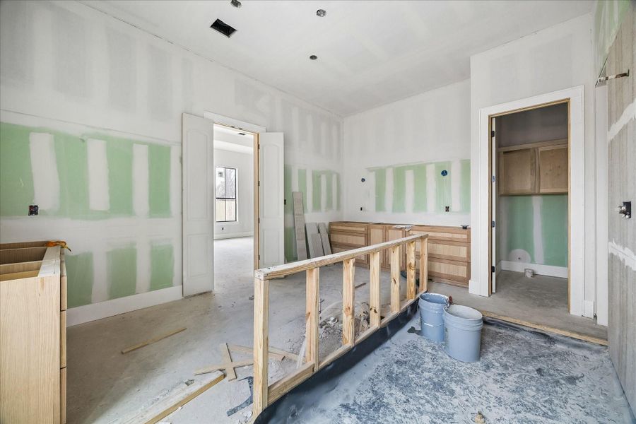 In-progress construction of a new home in , Houston, TX (Image 19).