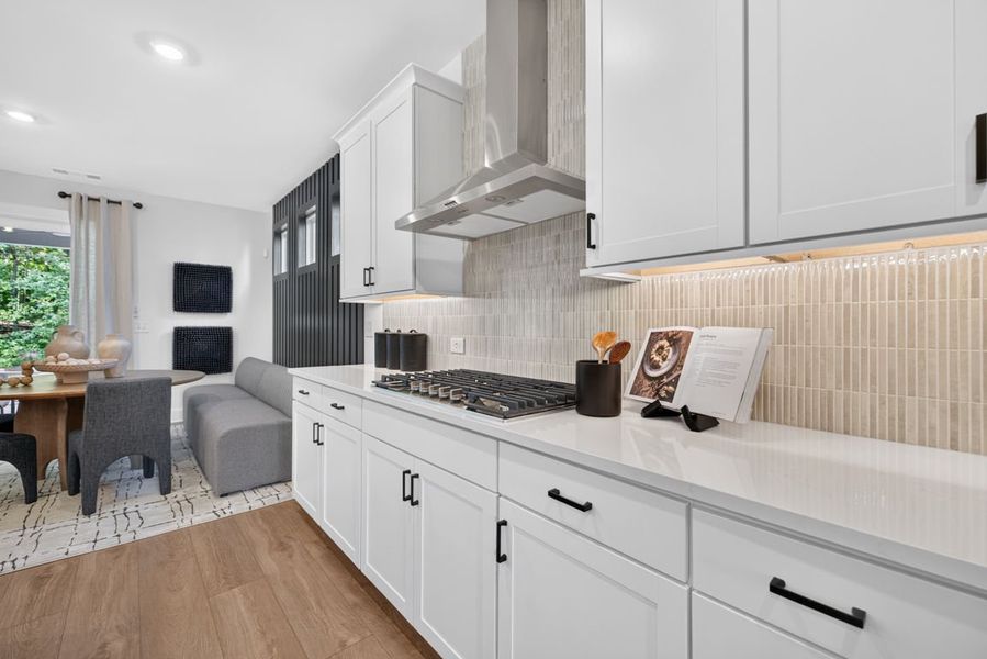 Representative furnished interior of a home built from the Wynfield by Pulte Homes in Bleckley Station, Ball Ground (Image 20).