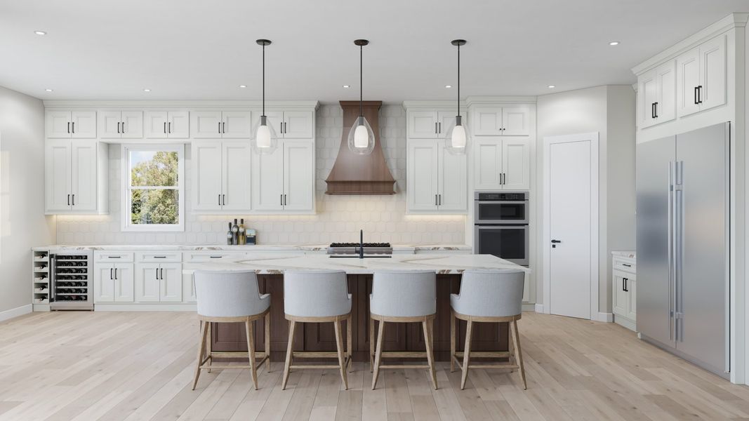 Representative furnished interior of a home built from the Madeira A by Homes by WestBay in City Homes - South Tampa, Tampa (Image 6).