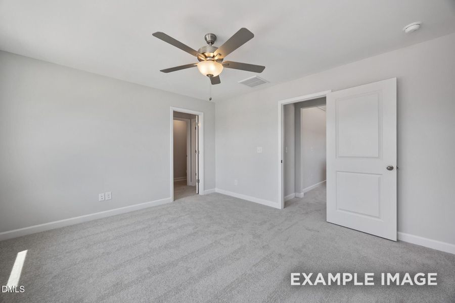 Spacious, unfurnished interior of a new home in Forestville Yard Townhomes, Knightdale (Image 23). Spacious, unfurnished interior of a new home in Forestville Yard Townhomes, Knightdale (Image 23).